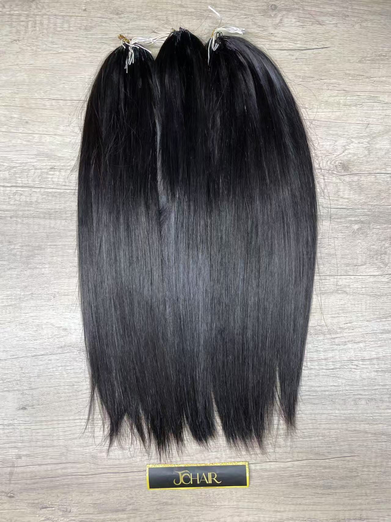 Crochet hair #1B straight
