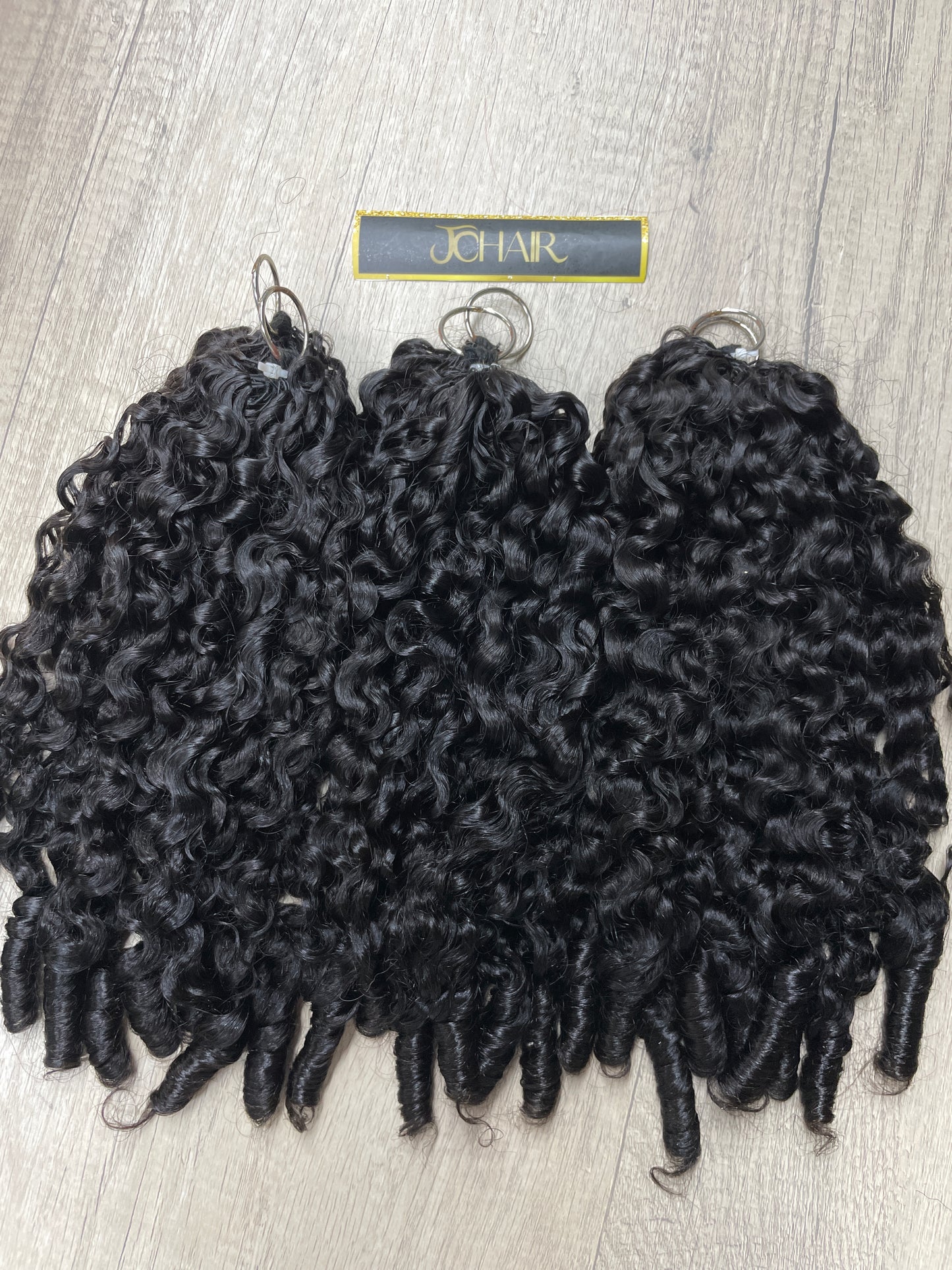 Crochet hair #1B Spanish Sprial Curly