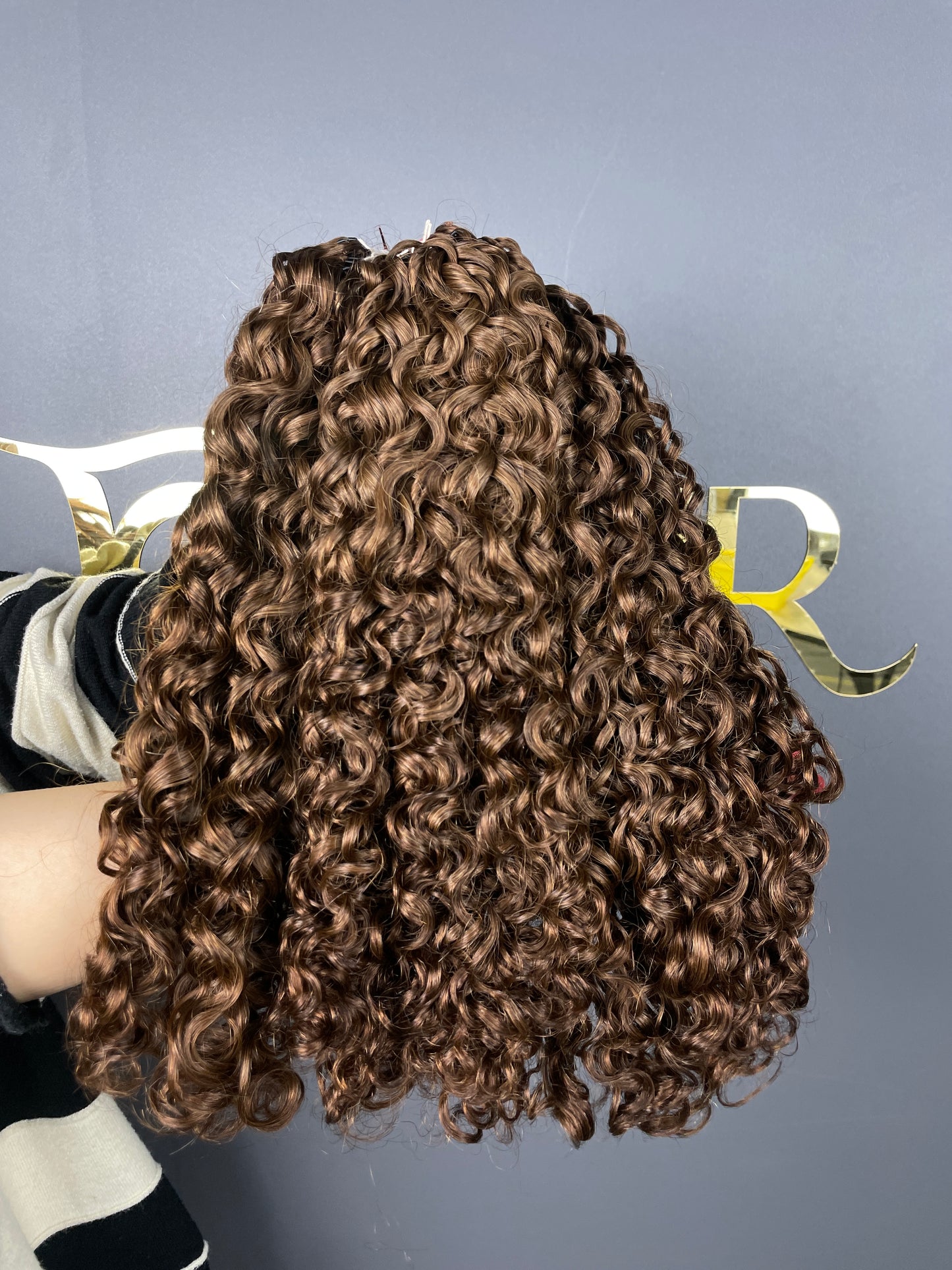 Crochet hair #4 pixie curly