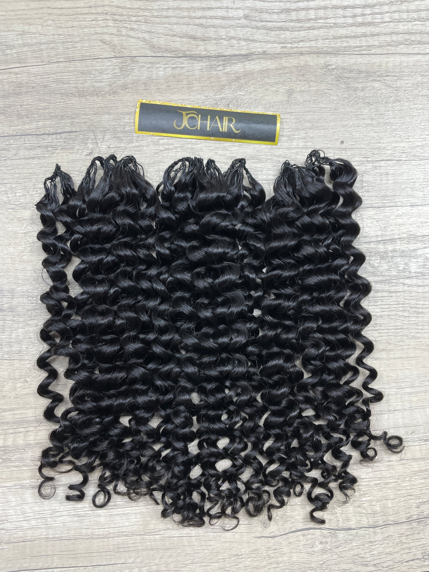 Crochet hair #1B Jerry curly