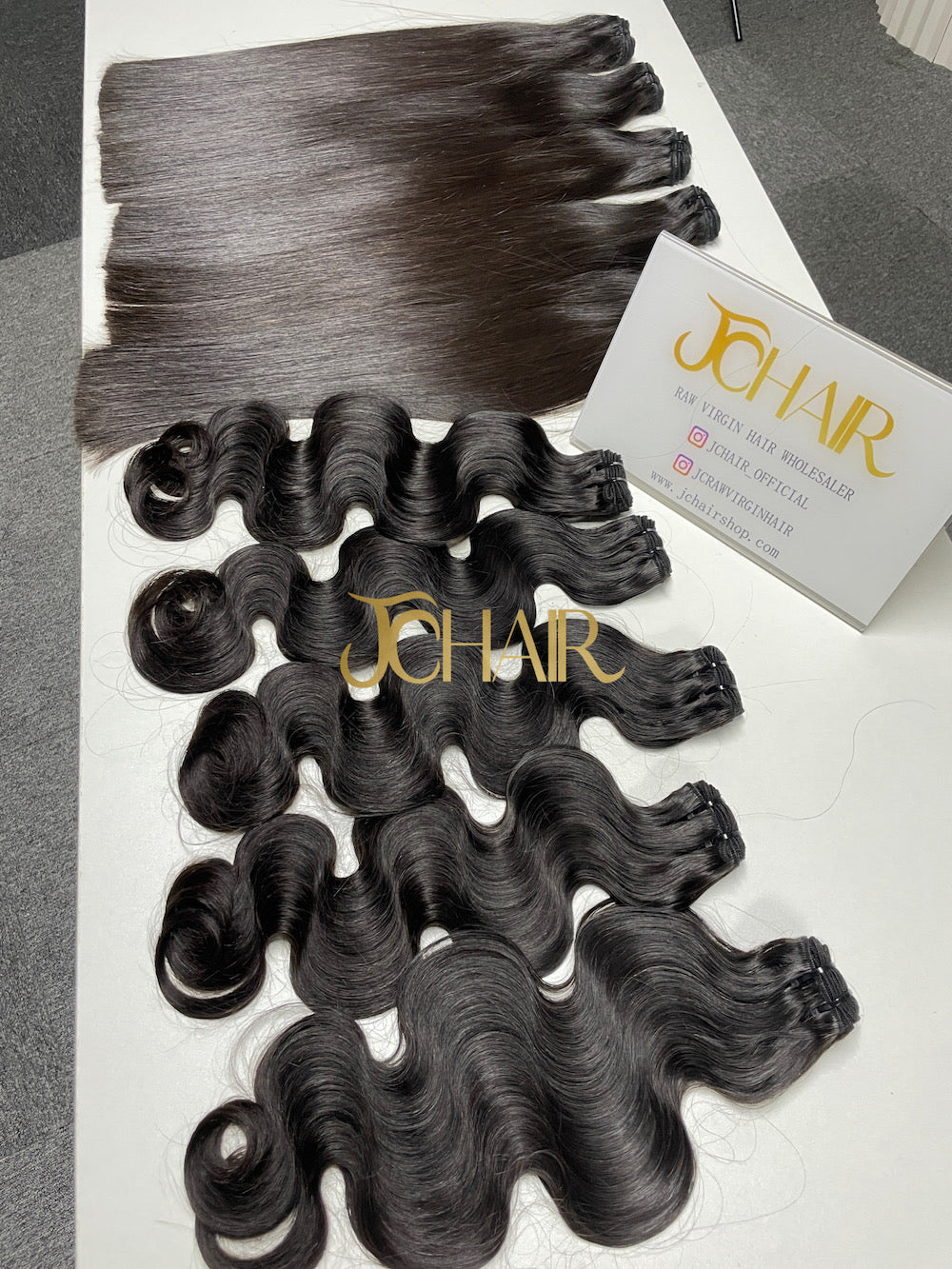 Raw Vietnamese Hair Double Drawn Bundle #1B - Body Wave
