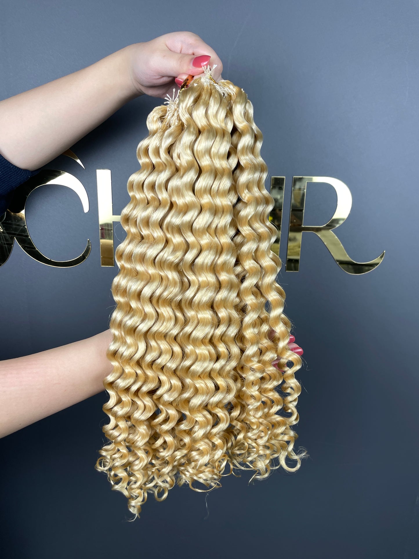 Crochet hair #613 deep wave