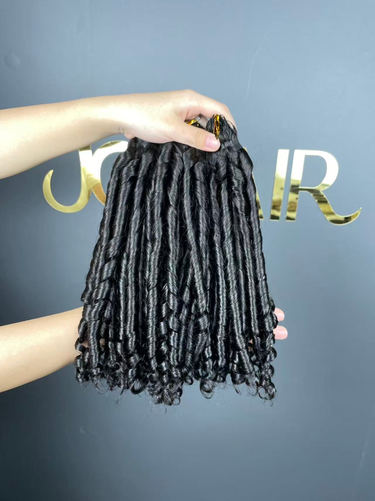 Crochet hair #1B Fumi curly