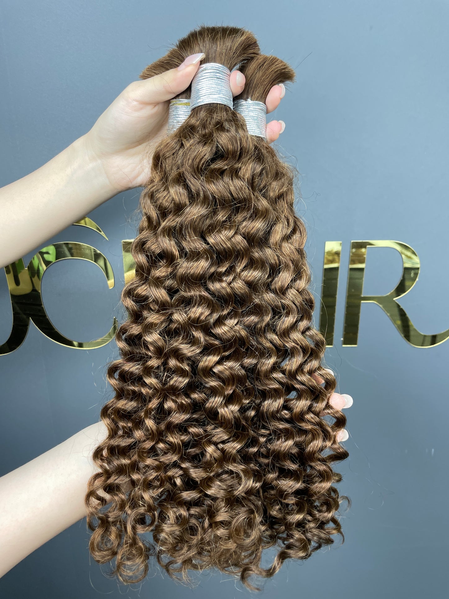 Bulk Hair Off the Track #4 - Italian Curly