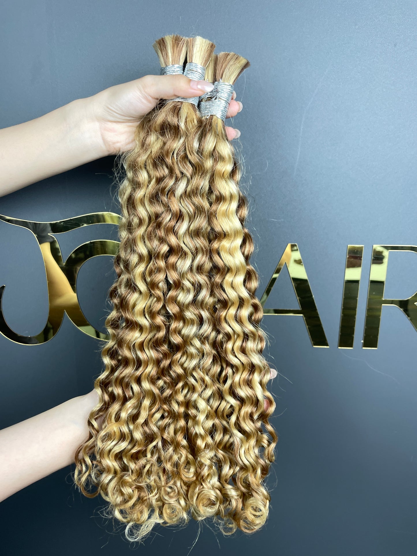 Bulk Hair Off the Track #27/30/613- water wave