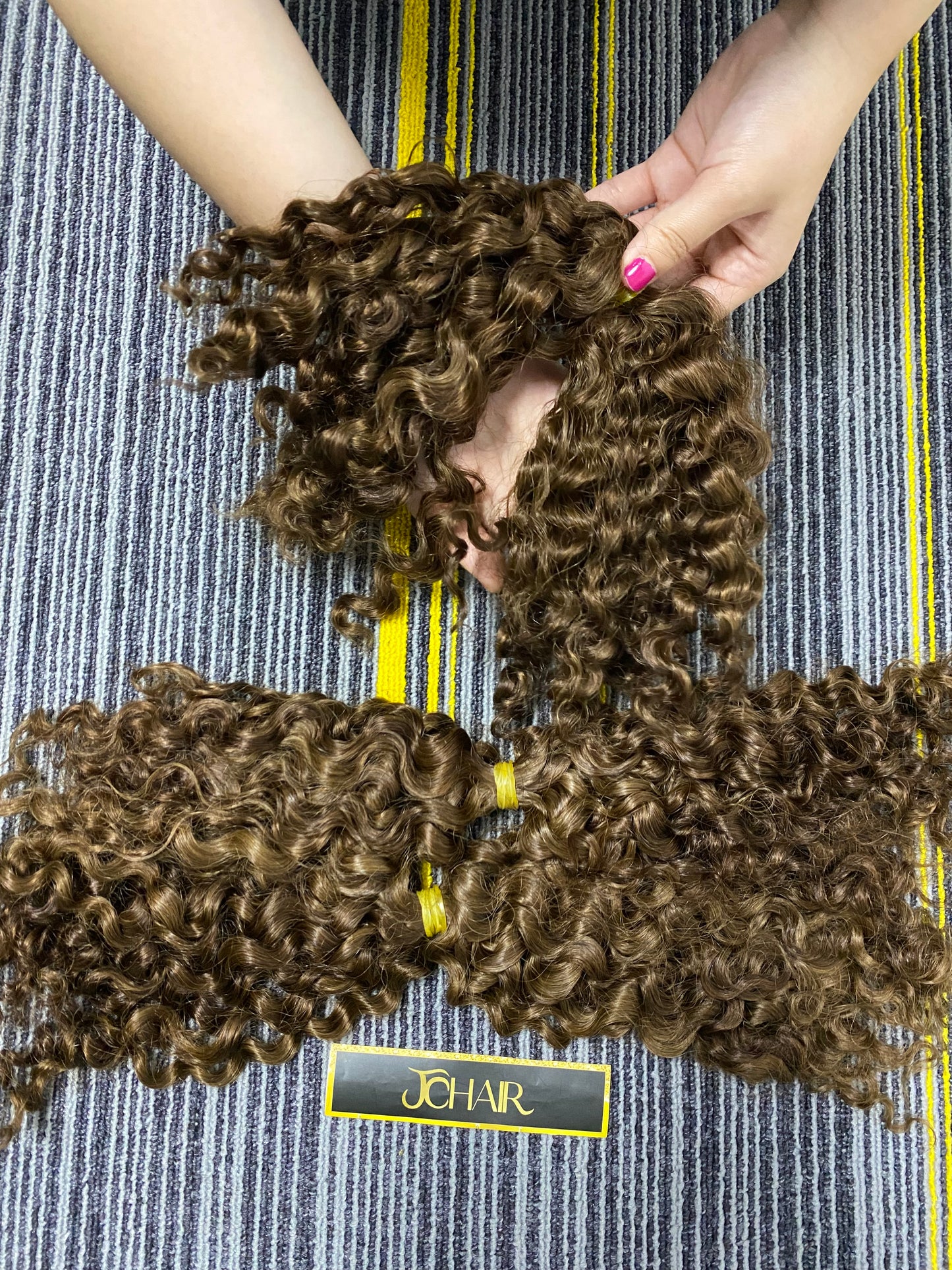 Twist human bulk hair #2 BC