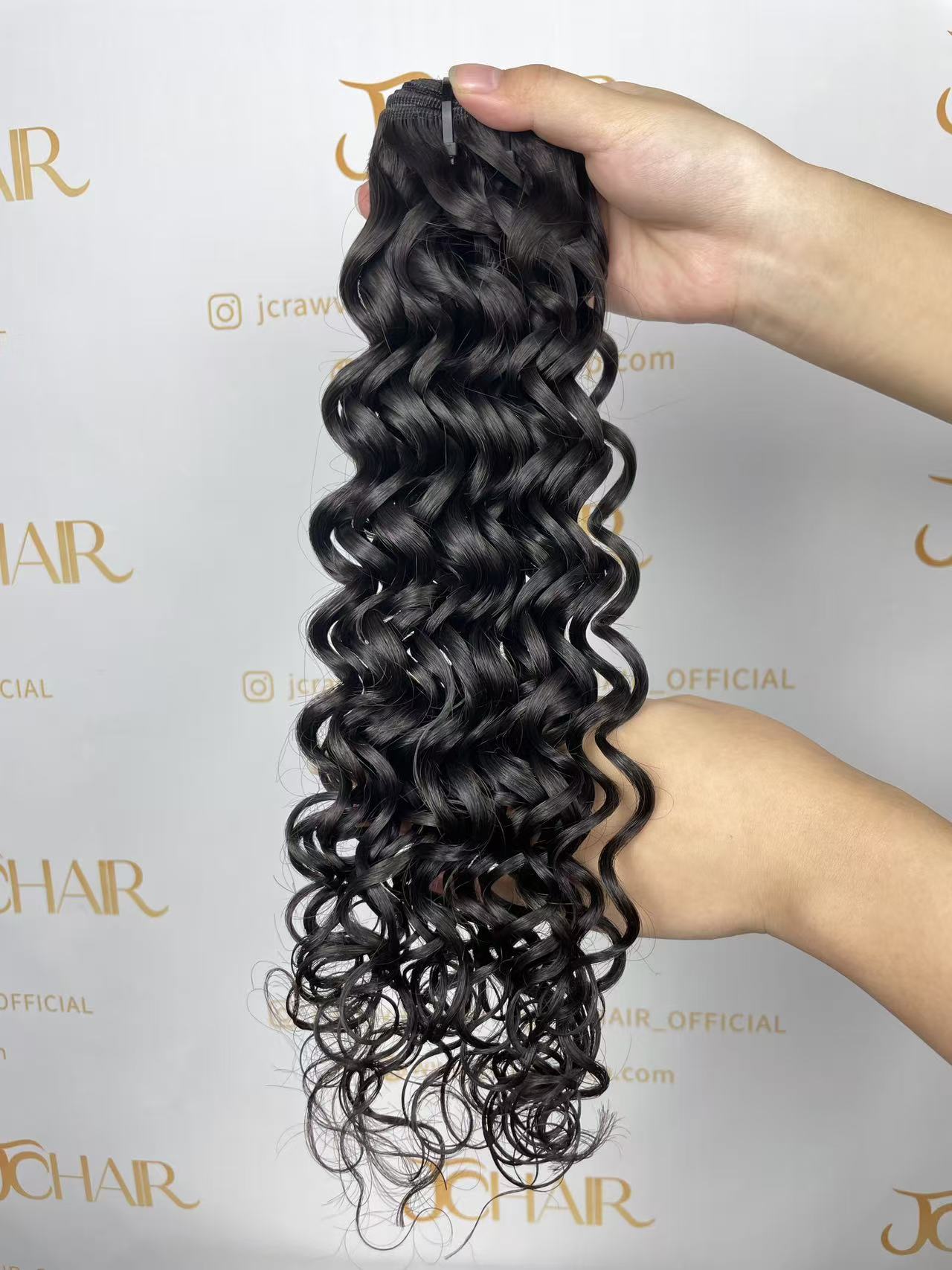 Raw indian hair Bundle #1B - Water Wave