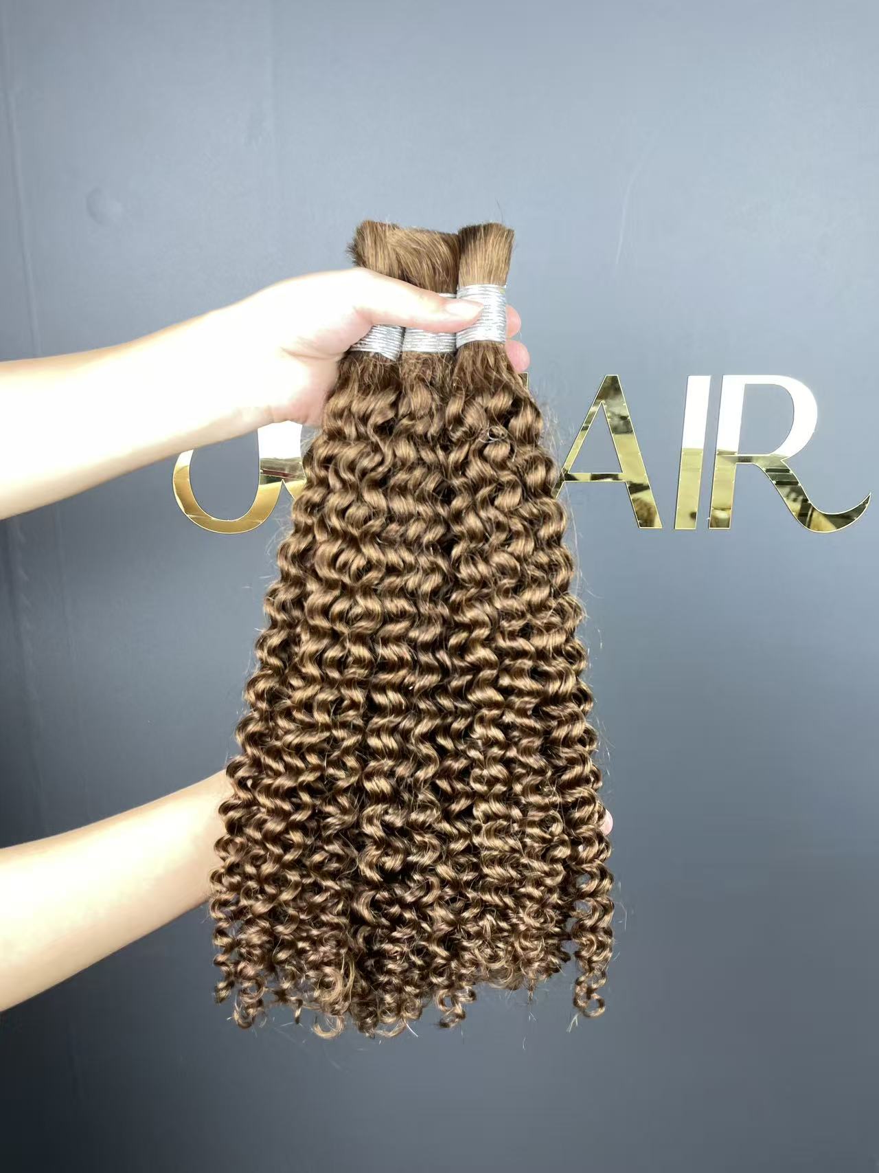 Bulk Hair Off the Track #4 - Pixie Curly