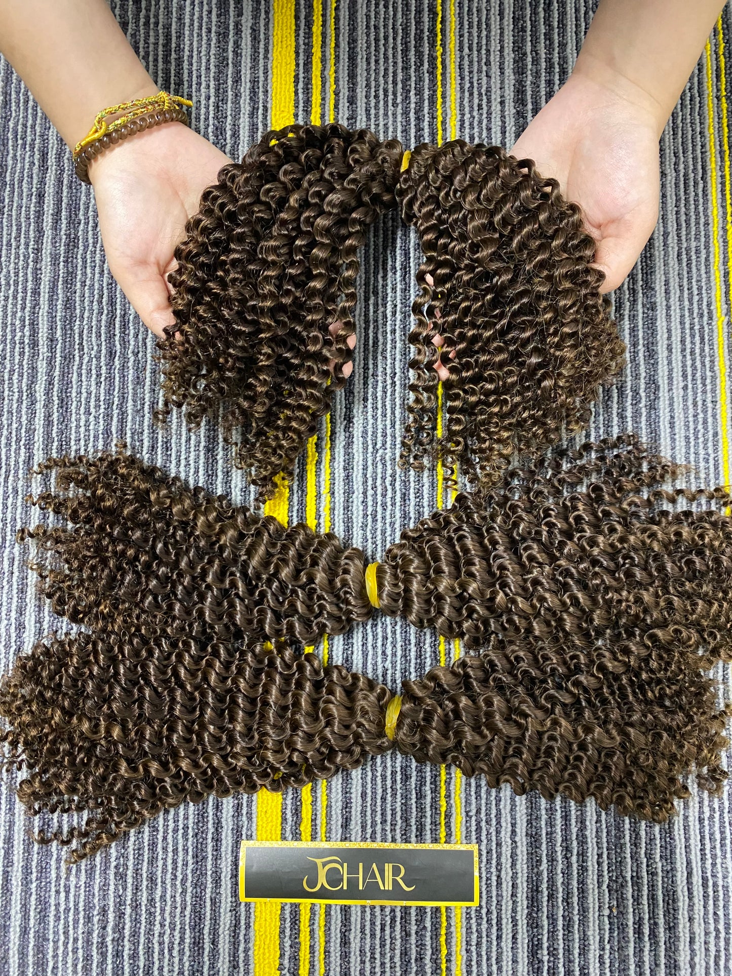Twist human bulk hair #2 KC