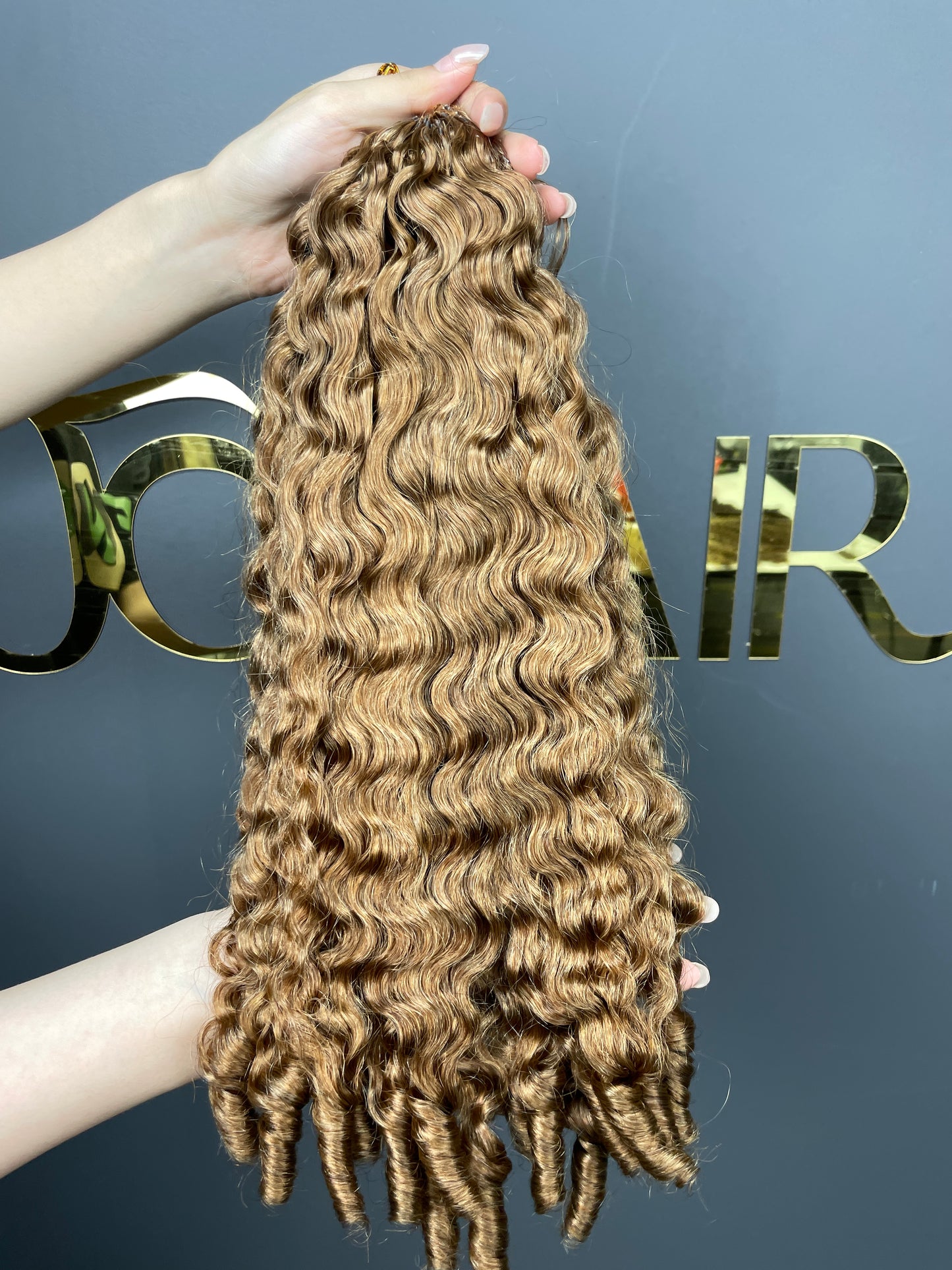 Crochet hair #30 spanish spiral curly