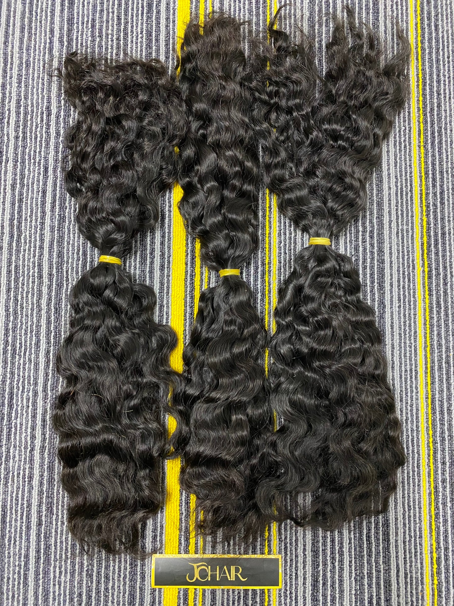 Twist human bulk hair #1B FW