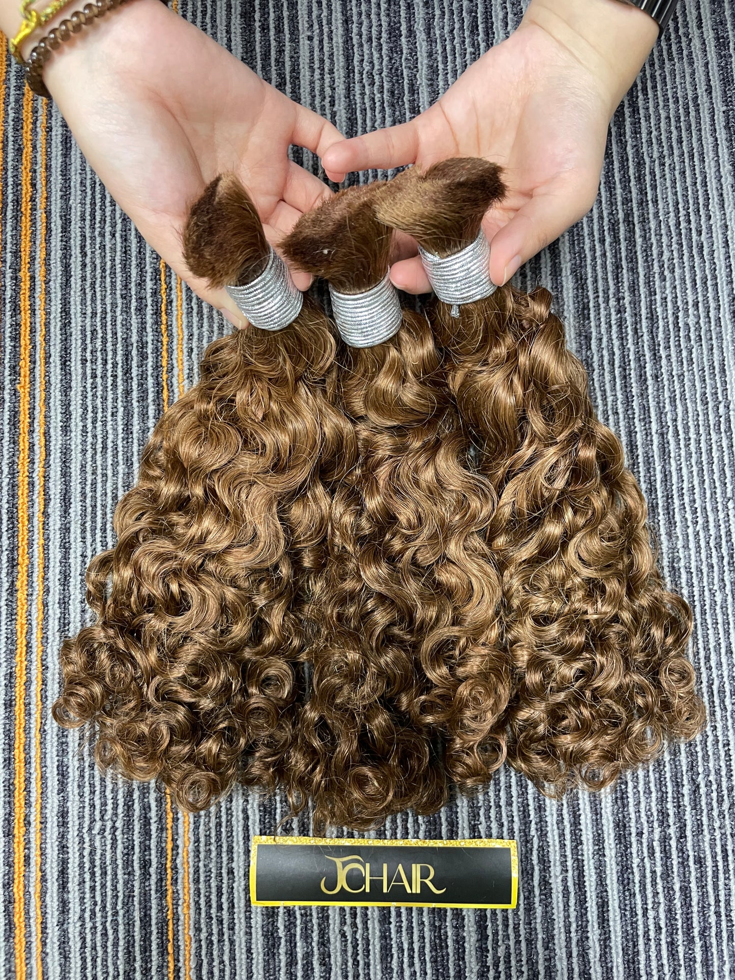 Bulk Hair Off the Track #4 Burmese curly