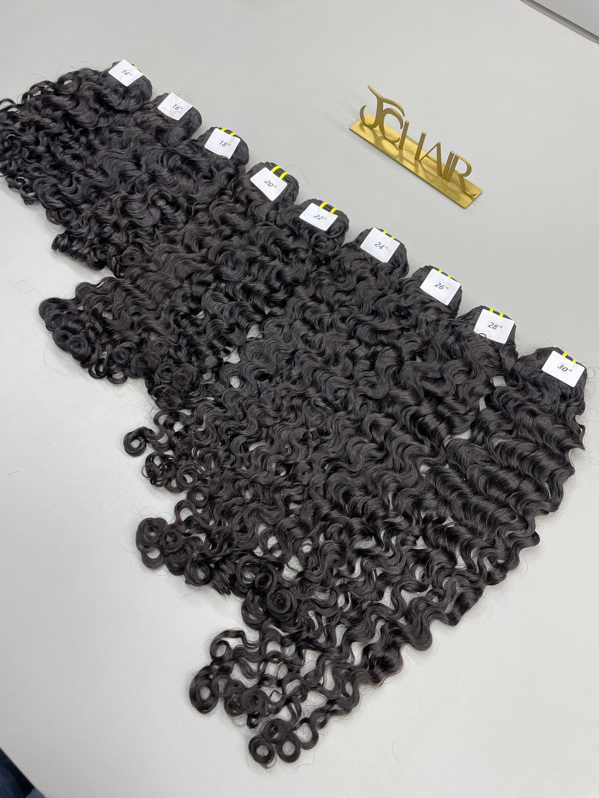 Top Burmese Virgin Hair Indian Curly Bundle #1B