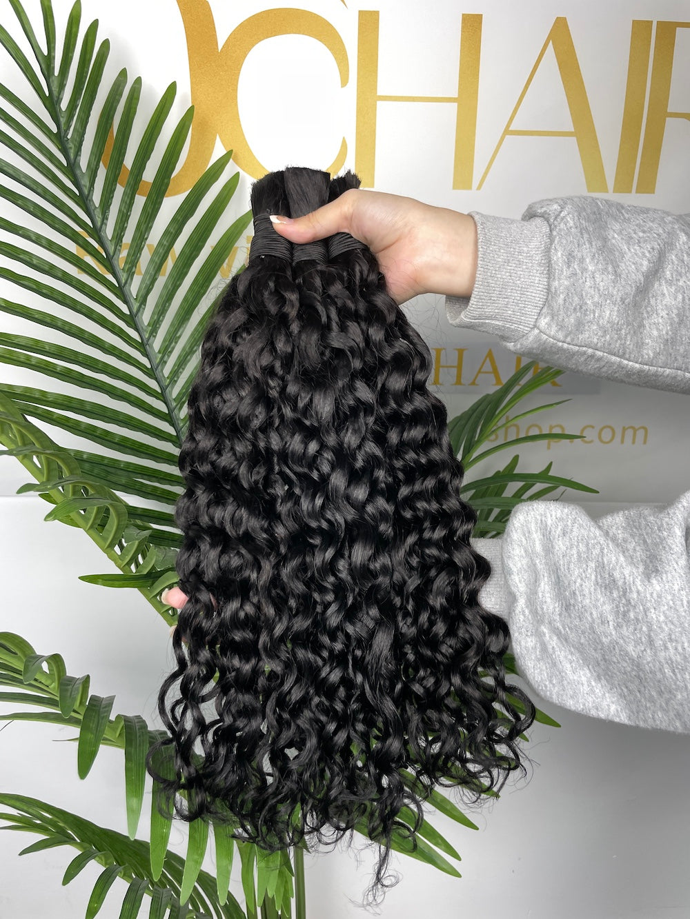 Bulk Hair Off the Track #1B - Italian Curly