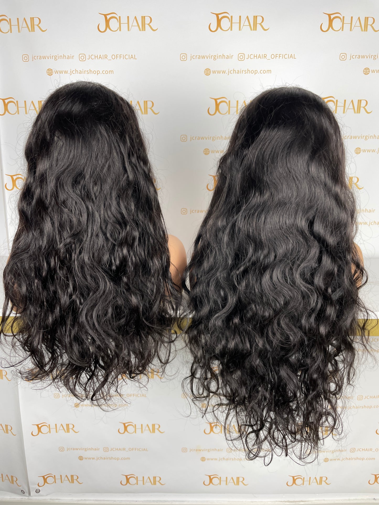 Top Burmese Virgin Hair 13x4 13x6 HD Full Frontal Wig - Body Wave #1B