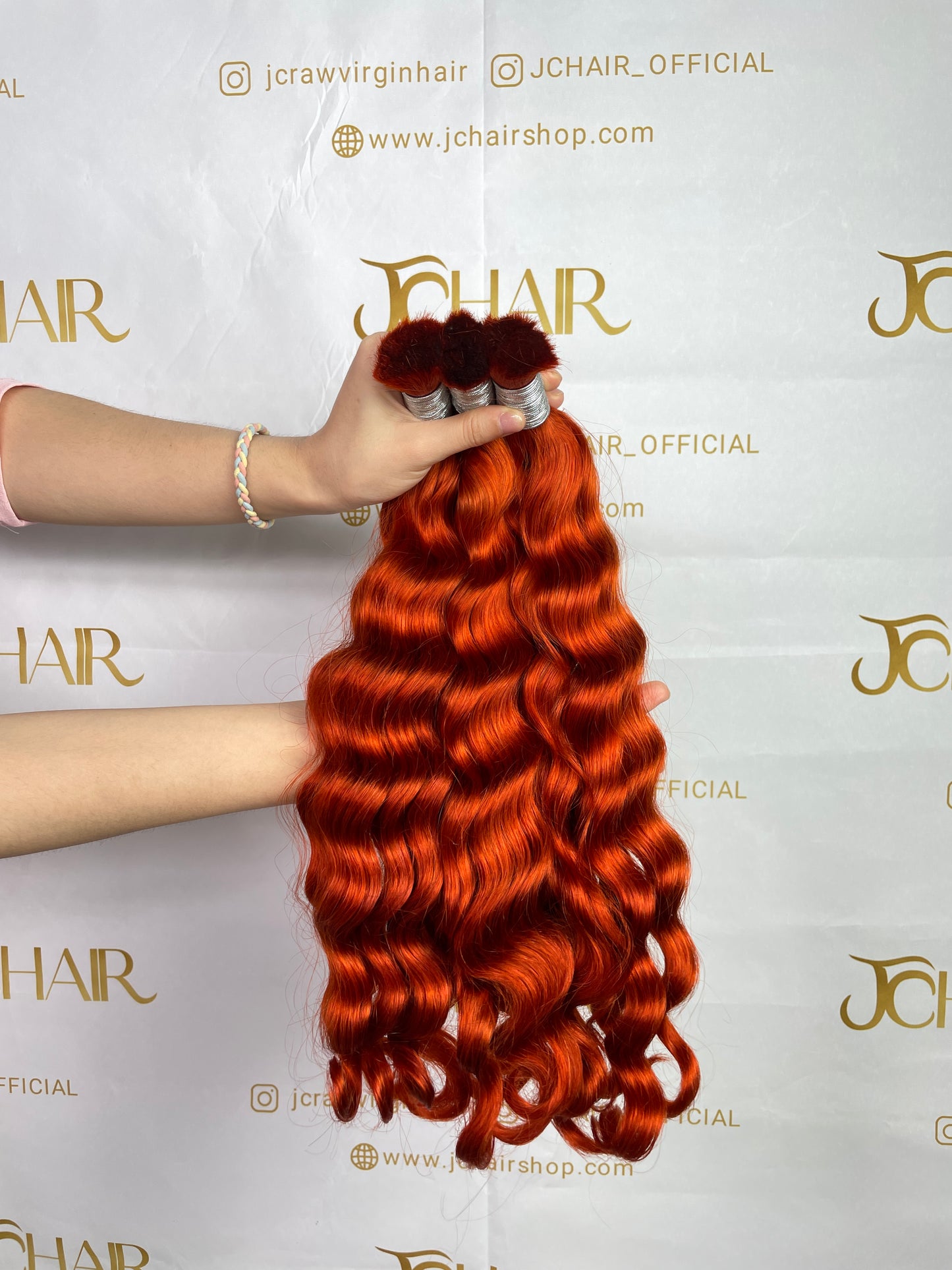 Bulk Hair Off the Track #350 - Loose curly