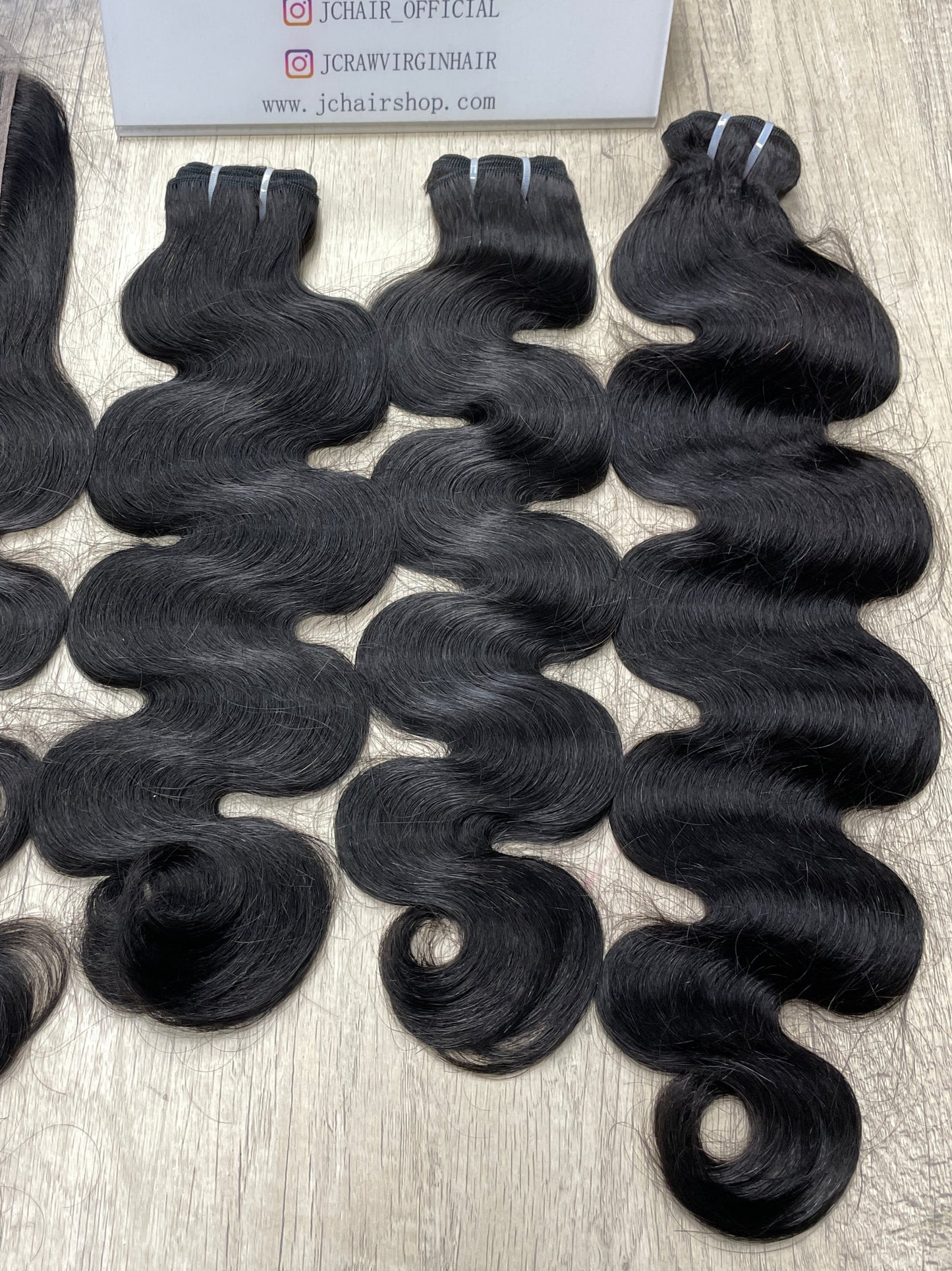 Top Burmese Virgin Hair Body Wave Bundle #1B