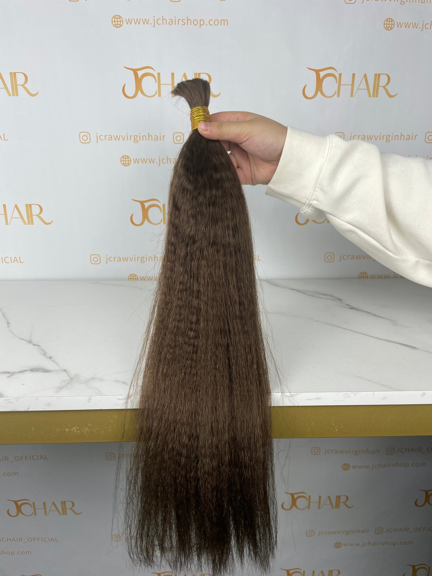 Bulk Hair Off the Track #4 kinky straight