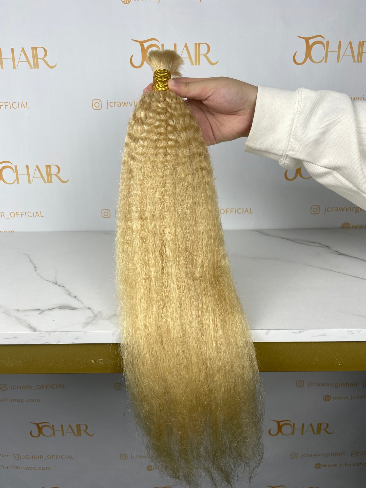 Bulk Hair Off the Track #613 kinky straight