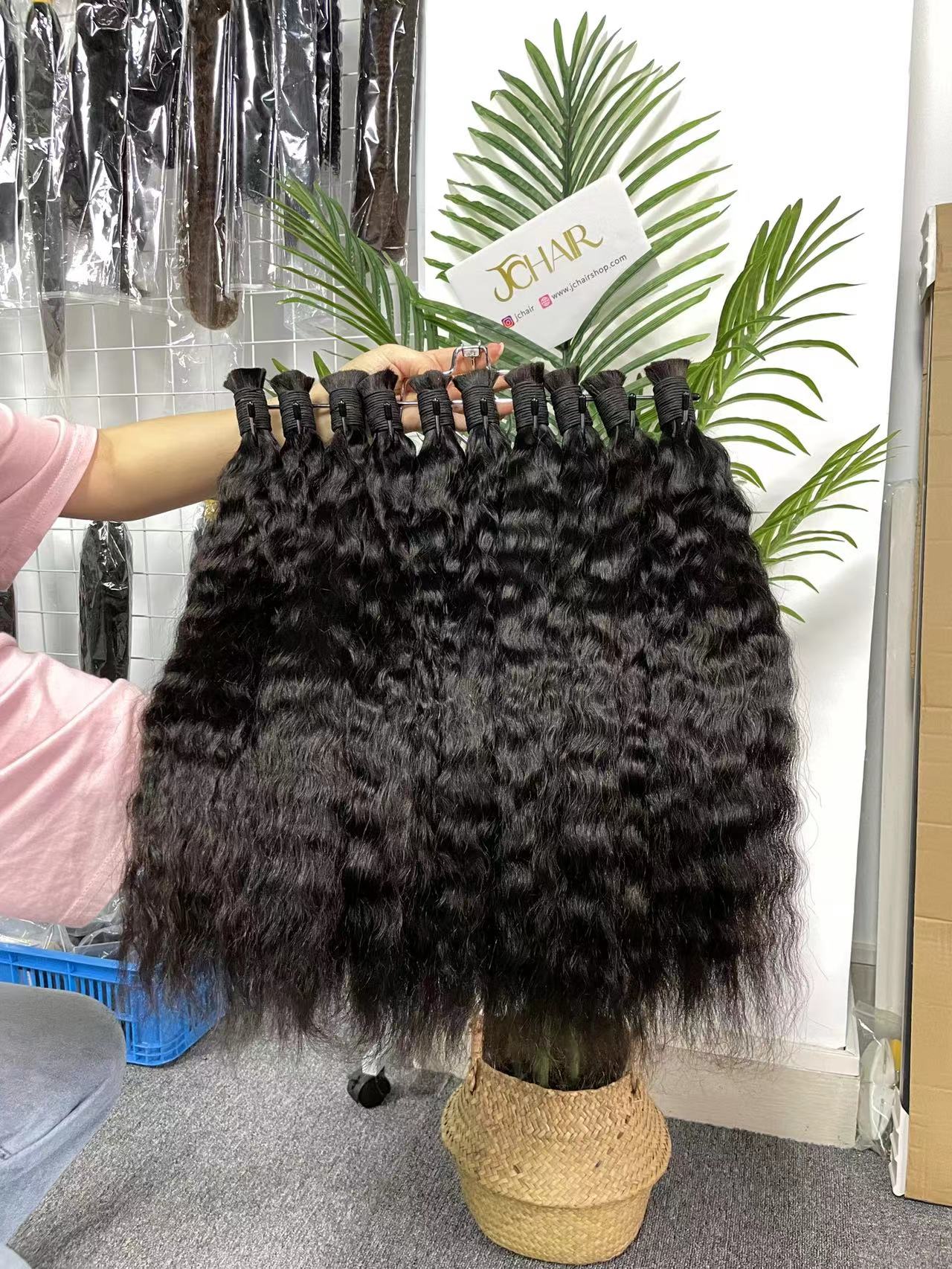 Bulk Hair Off the Track #1B - French Wave