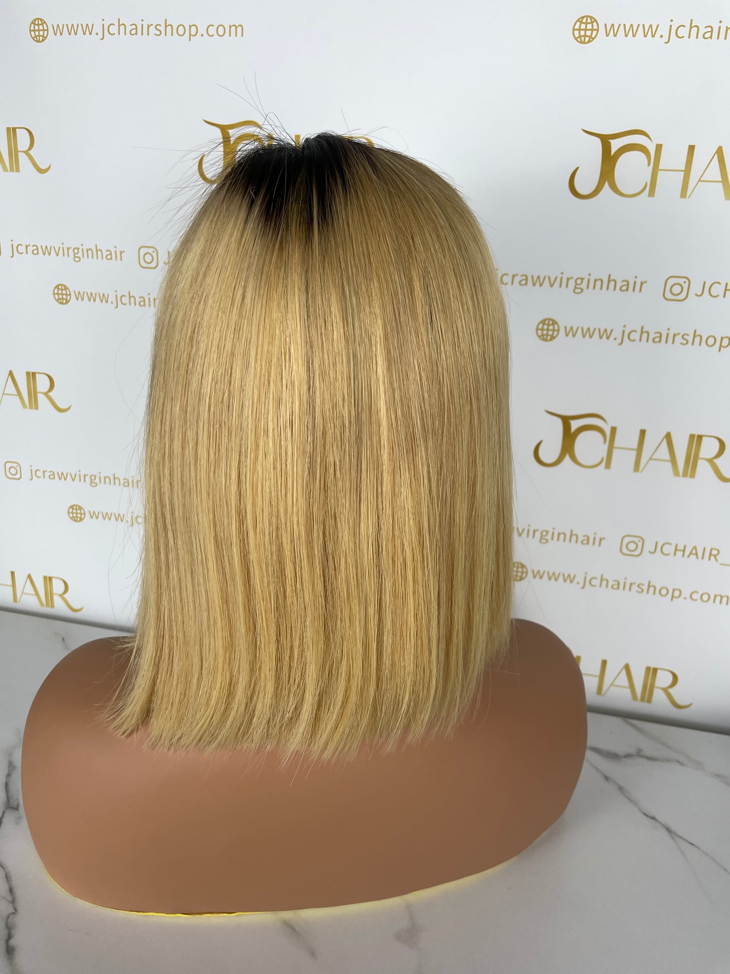 Raw Hair SDD Blunt Cut 2x6 Swiss Brown Lace Bob Wig #1B #1b/27  #4 #4/27 #4/350