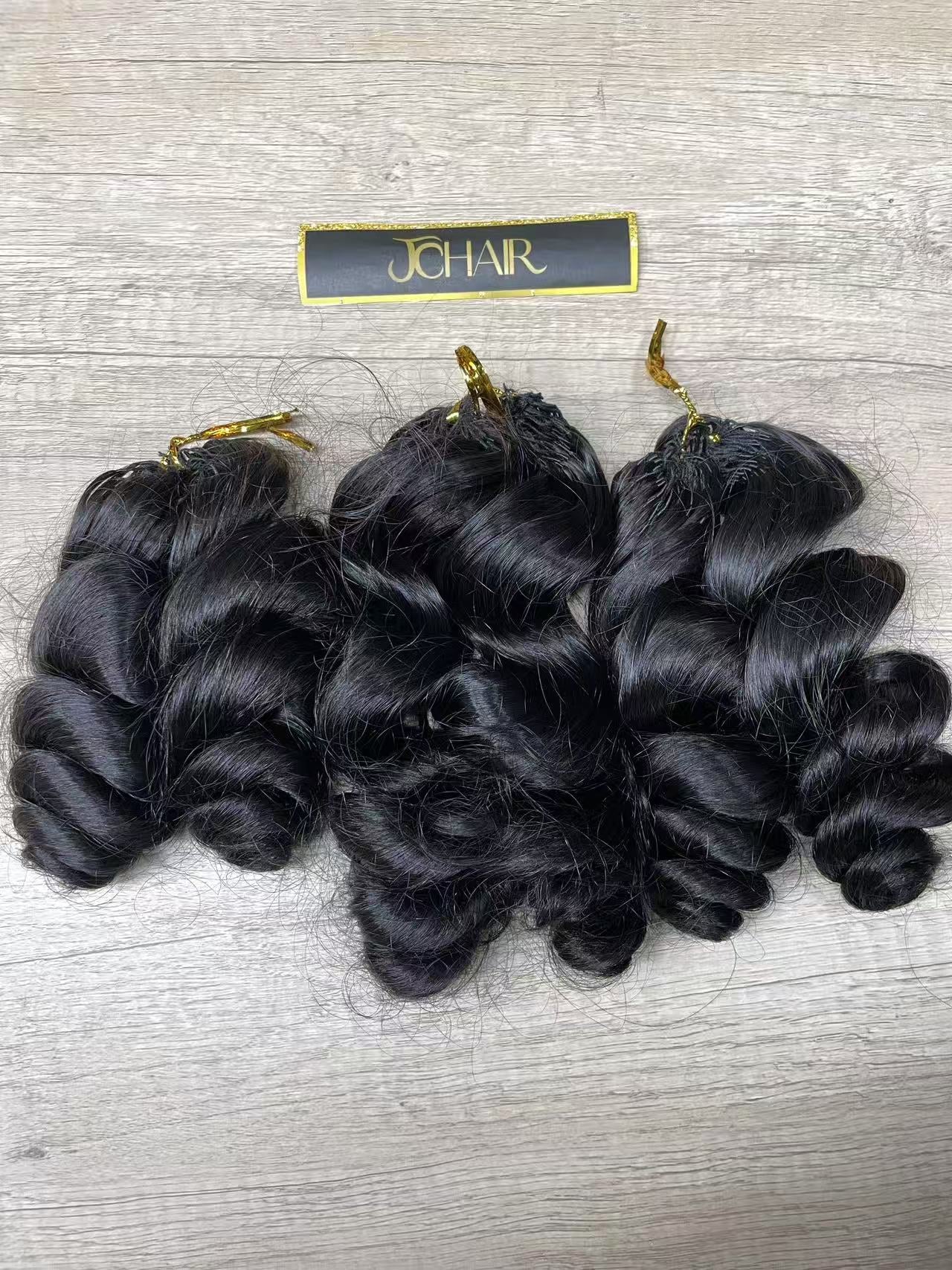 Crochet hair #1B loose wave