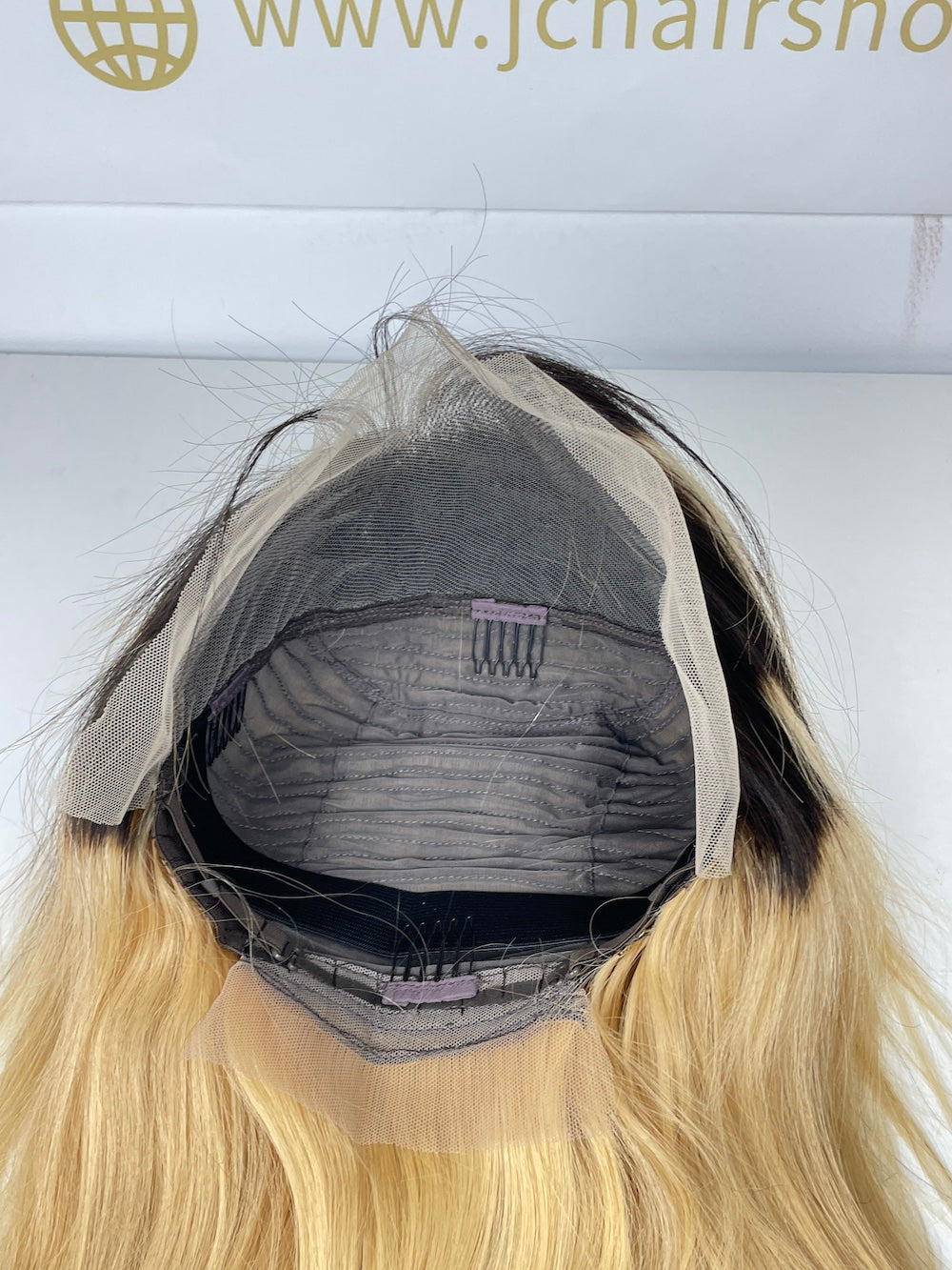 13*4 Full Frontal Transparent Lace Bob Colored Wig Straight 180% - #1B/613