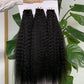 Kinky Straight Tape in Hair Extention #1B
