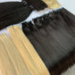 Straight Hair Tape in Hair Extention #1B #Jetblack