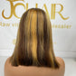13*4 Full Frontal Transparent Lace Bob Colored Wig Straight 180% - #4/27