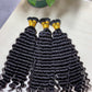 Indian Hair I-TIP Extentions Deep Wave #1B 100grams/100pieces