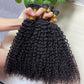 Indian Hair I-TIP Extentions Kinky Curly #1B 100grams/100pieces