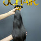 Indian Hair Flat-tip Extentions Straight #1B
