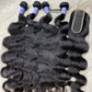 top raw cambodian hair bundle  #1B body wave