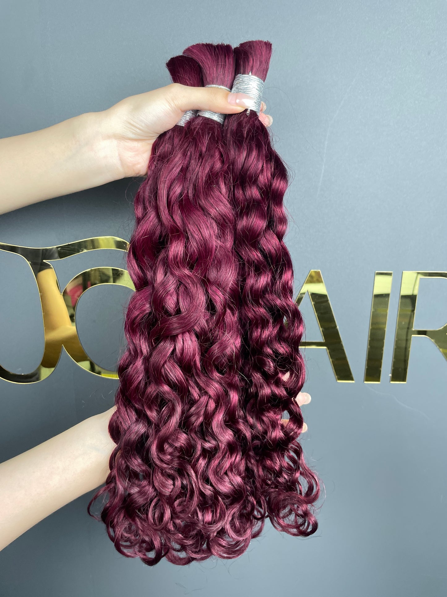 Bulk Hair Off the Track #99J - Water Wave