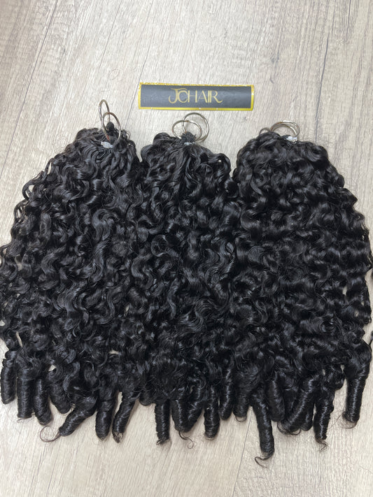 Crochet hair #1B Spanish Sprial Curly