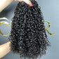 Top Burmese Virgin Hair PIxie Curly Bundle #1B