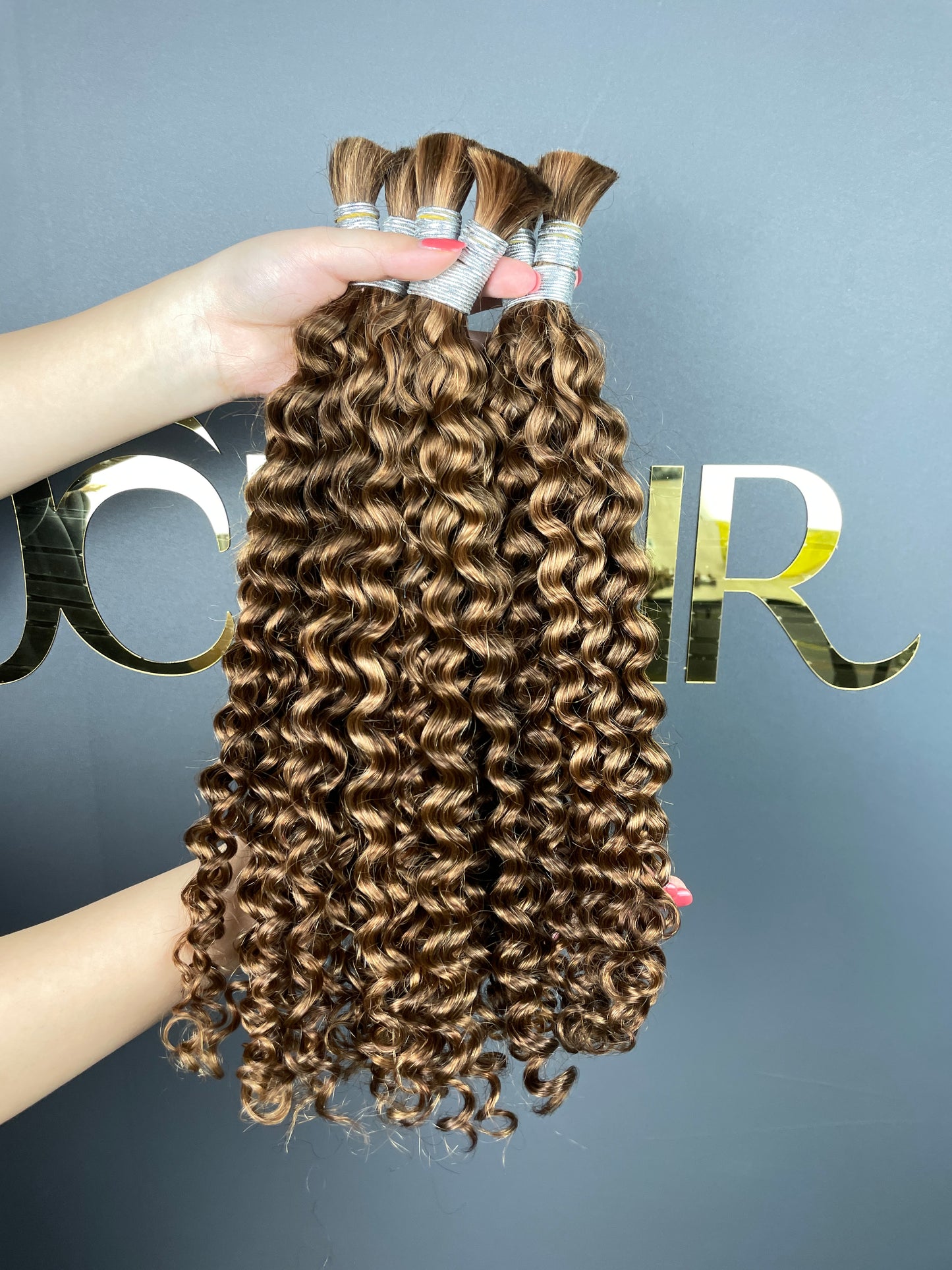 Bulk Hair Off the Track #4/30 - Italian Curly