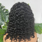 13*6 Frontal Transparent Lace Bob Wig Water Wave 180% - #1B