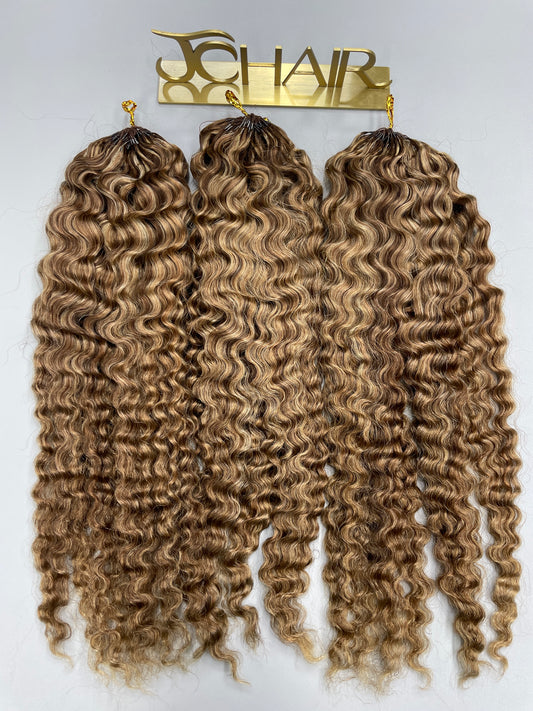 Miracle Knots Crochet Hair #P4/27/30 burmese curly