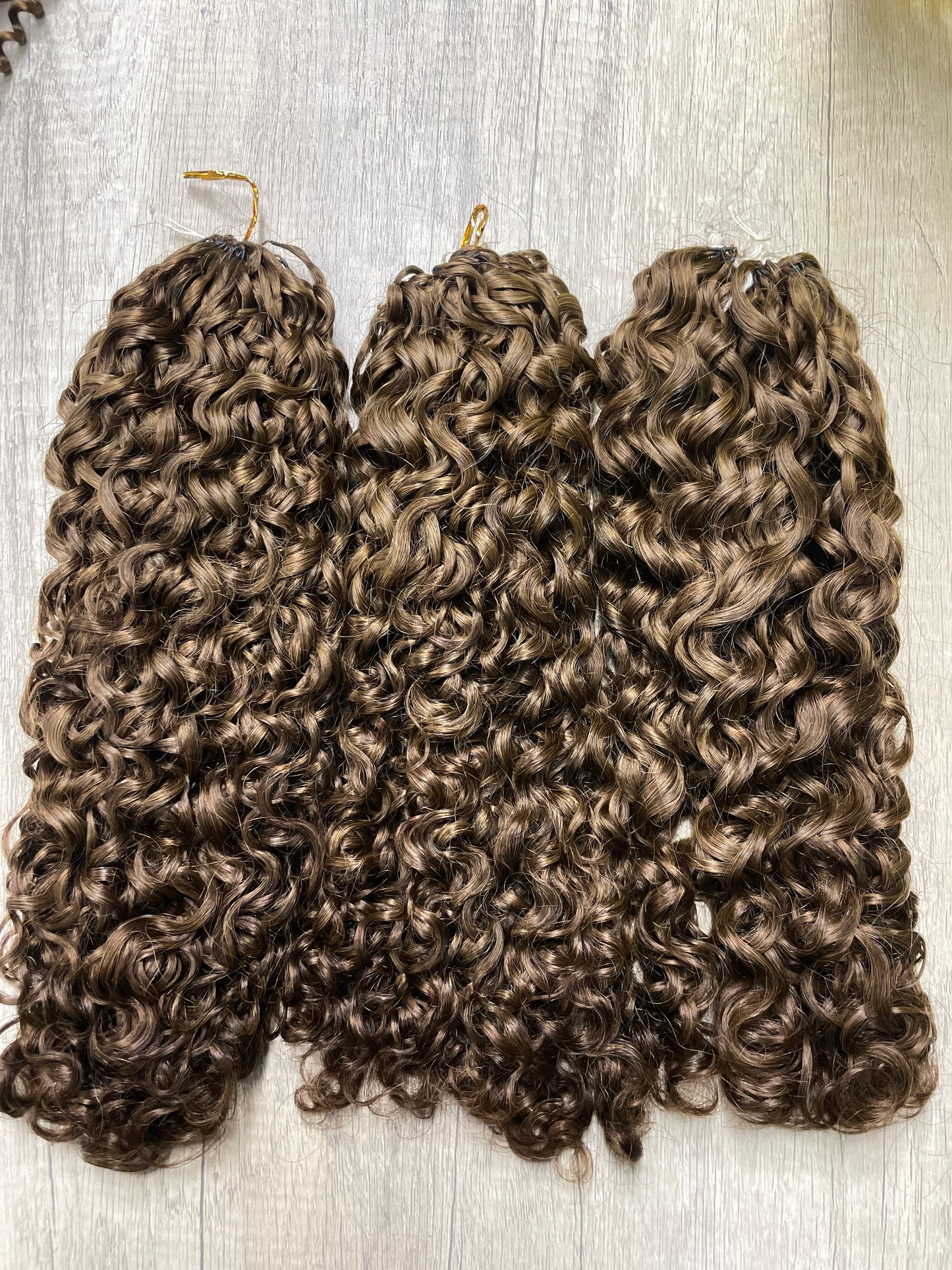 Crochet hair #4 pixie curly