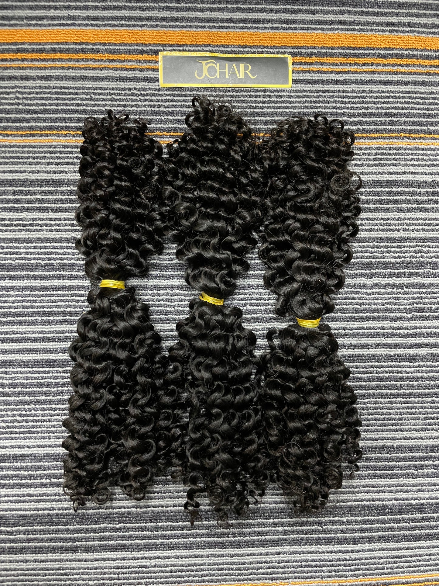 Twist human bulk hair #1B IC