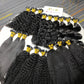 Indian Hair Flat-tip Extentions Straight #1B