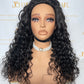 Half Wig #1B Italian Curly