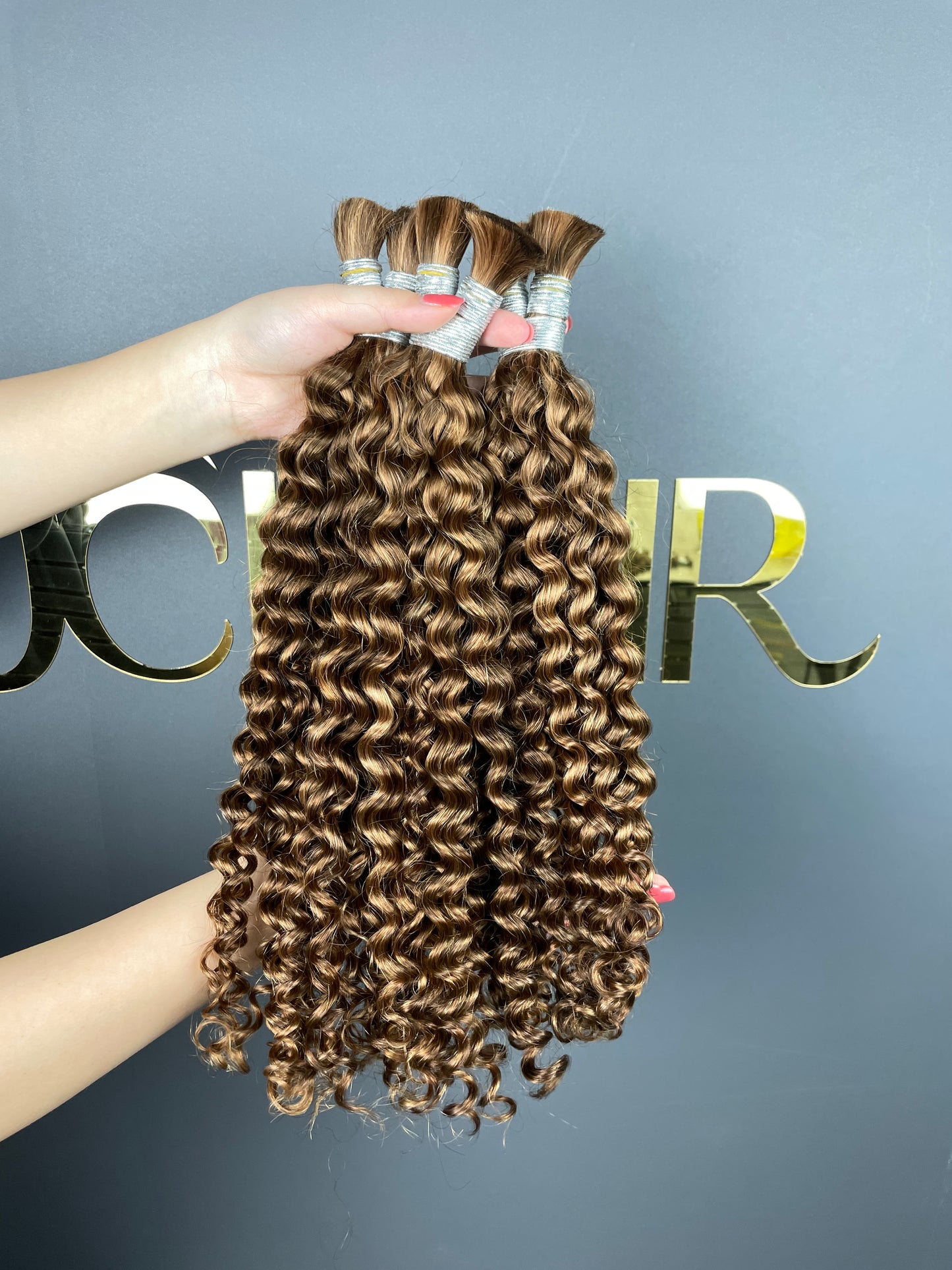 Bulk Hair Off the Track #4/30 - Italian Curly