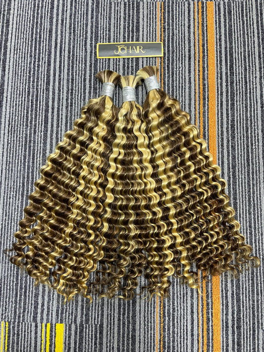 Bulk Hair Off the Track #4/613 deep wave