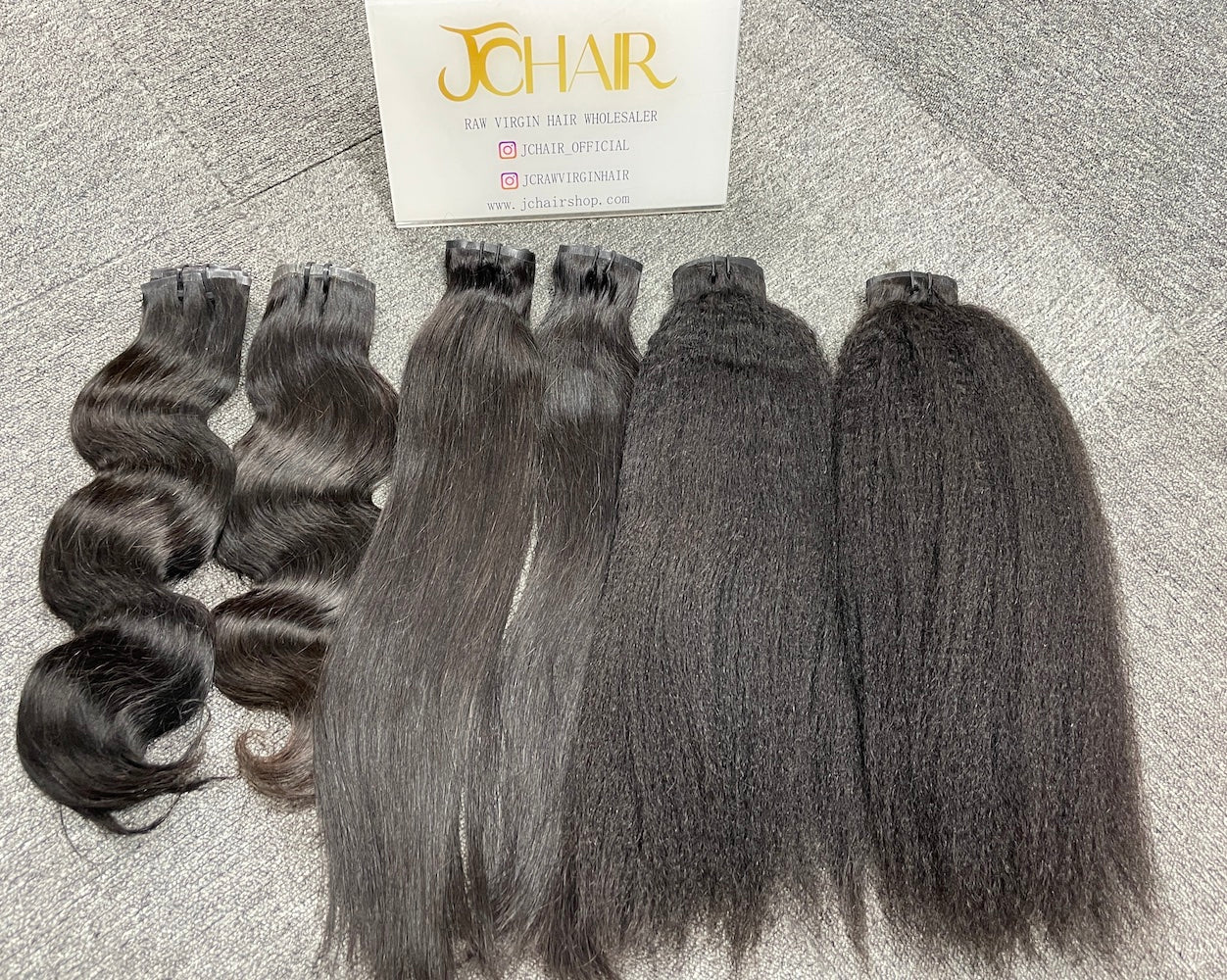 Small PU Seamless Clip in Extension #1B - Straight