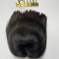 Raw Hair BONE STRAIGHT 5X5 Bob Wig #1B