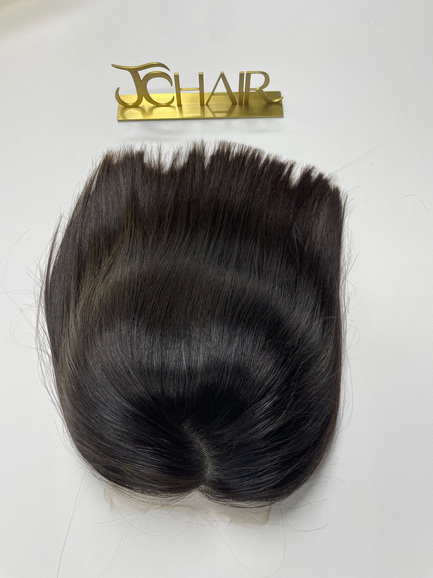 Raw Hair BONE STRAIGHT 5X5 Bob Wig #1B