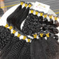 Indian Hair Flat-tip Extentions Straight #1B